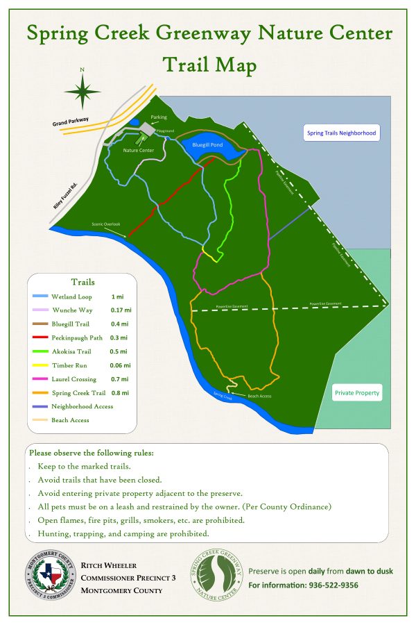 Trail Maps - Spring Creek Greenway Nature Center